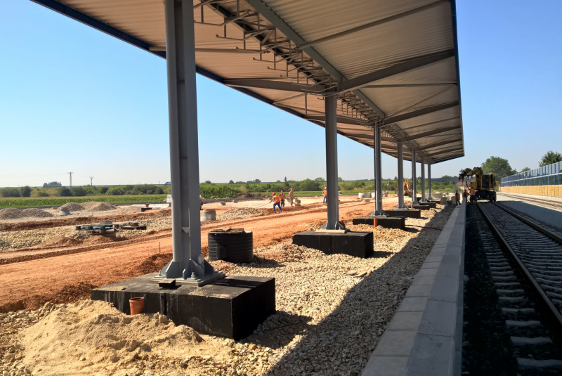 Referencie / Terminál integrovanej osobnej prepravy Moldava nad Bodvou mesto - foto